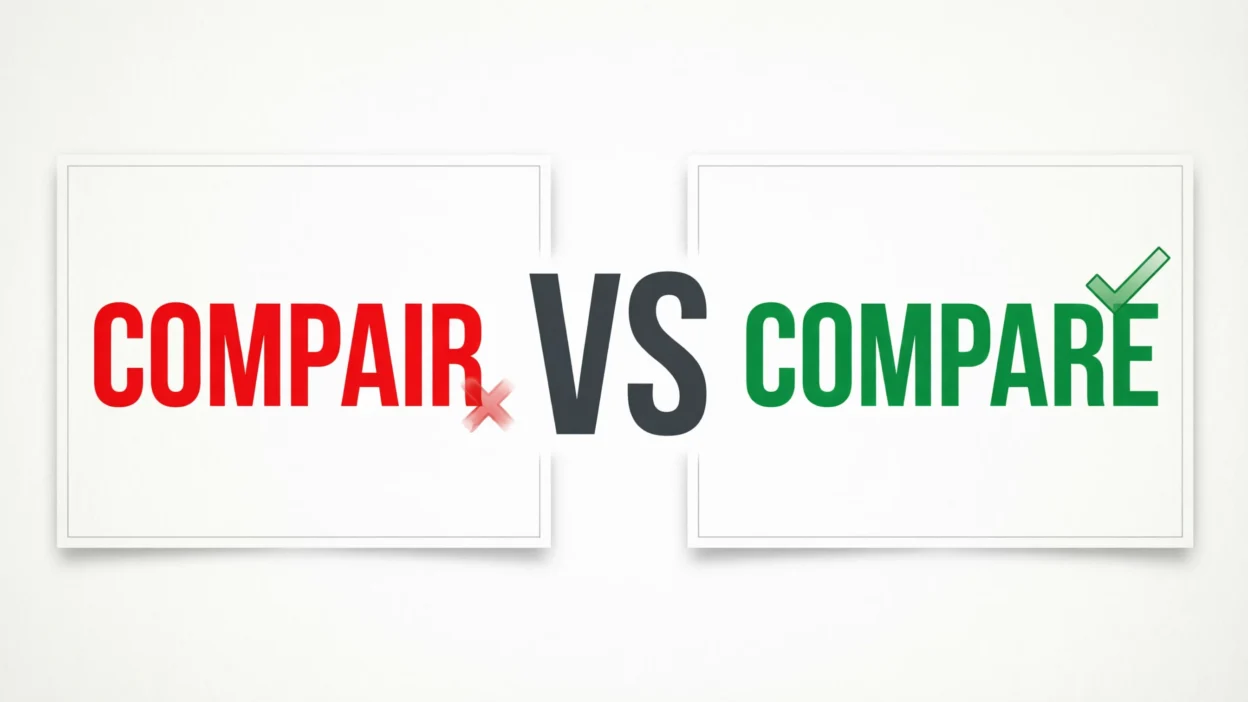 compair vs compare