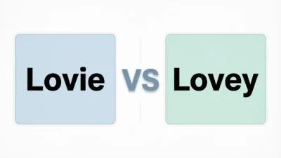 lovie vs lovey