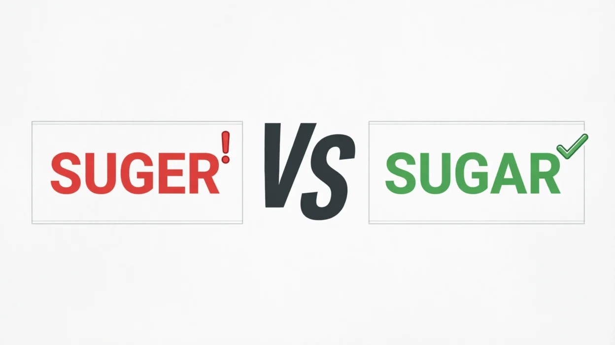 Suger vs Sugar