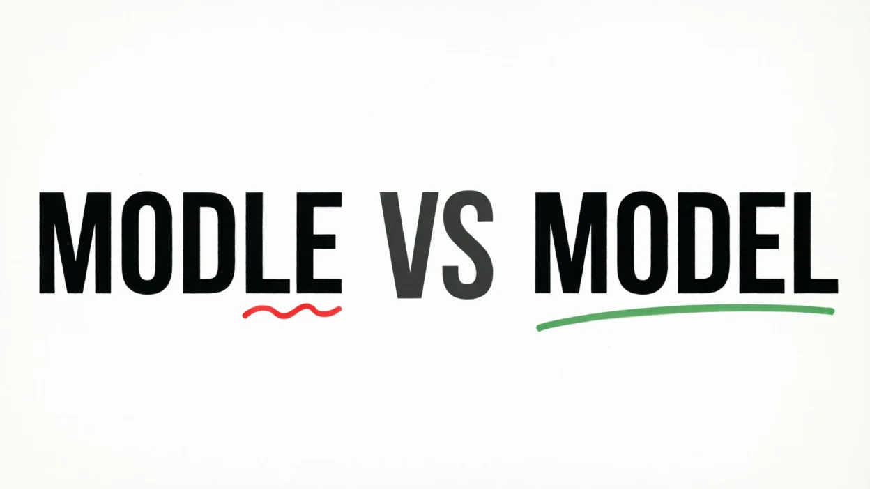 modle vs model
