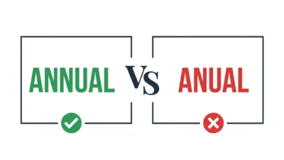 annual vs anual