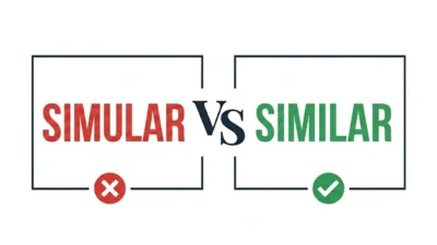 simular vs similar