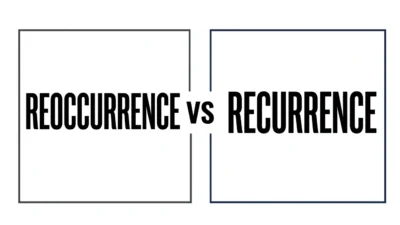 reoccurrence vs recurrence
