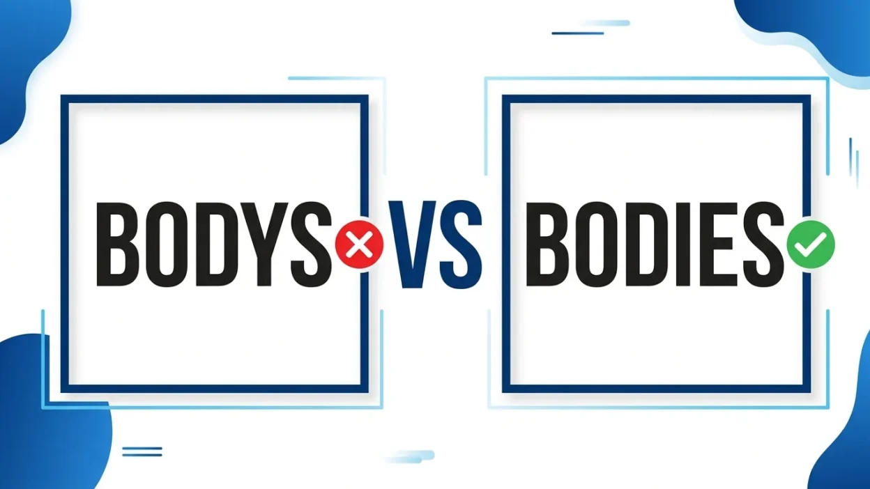 bodies vs bodys