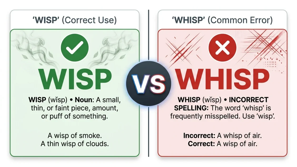 wisp vs whisp