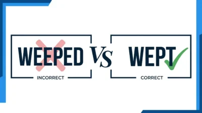 weeped or wept